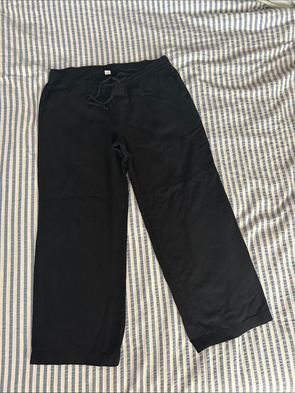 Old Navy wide leg linen blend pants